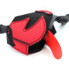 Kinky Puppy Museau Puppy Muz Noir-Rouge